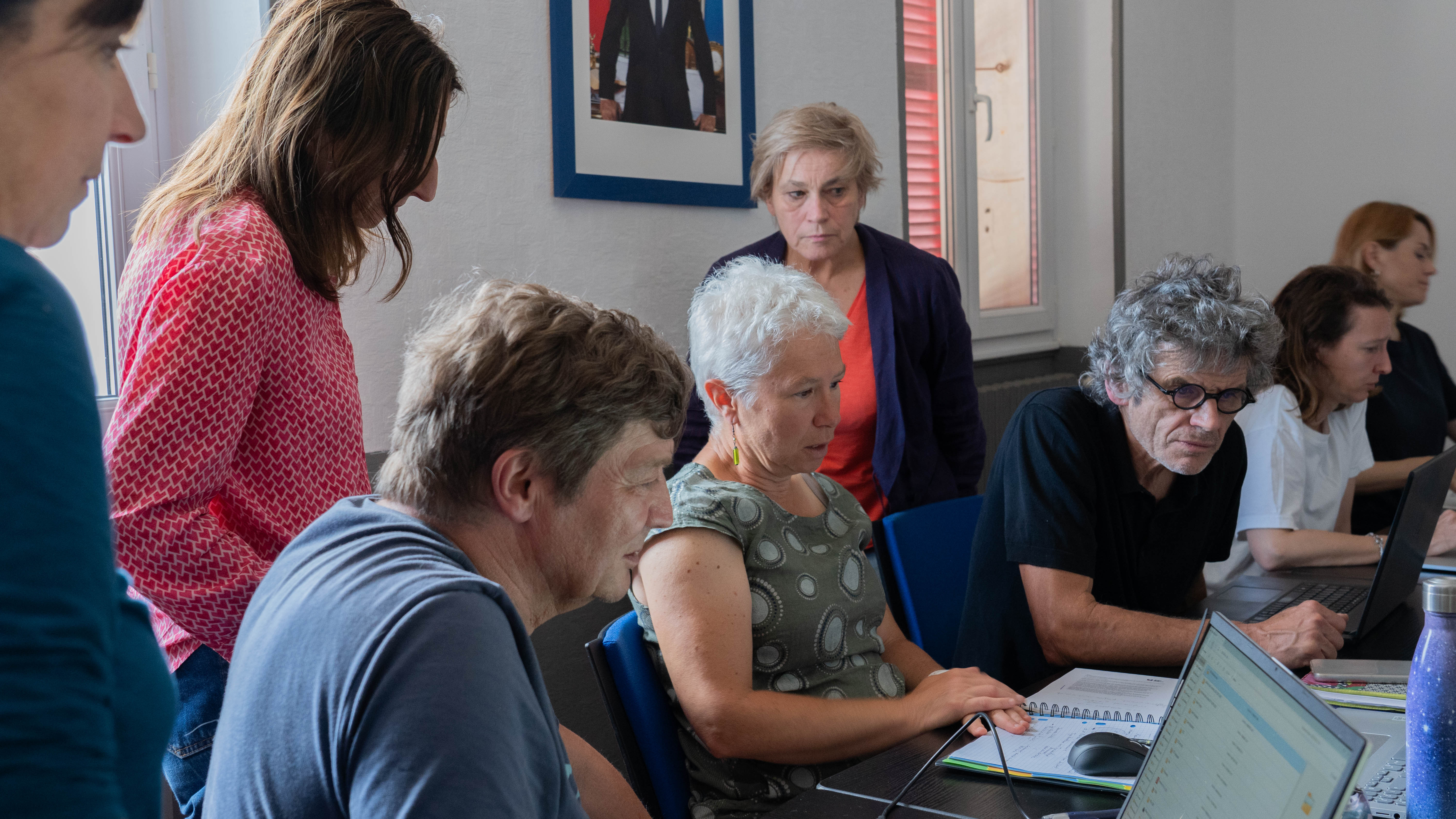 Sharing methodology of investigation. Photo by Hugot Giret