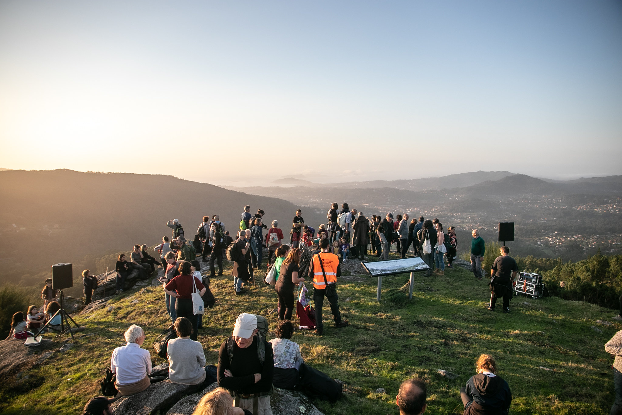 Artistic intervention in the framework of Communal Land of this European project carried out in Galicia (Spain) by the artist Asunción Molinos Gordo